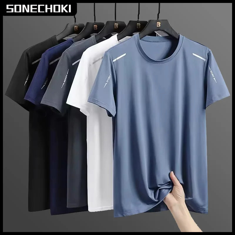 Chemise de course en soie glacée