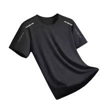 Chemise de course en soie glacée — T001 / M