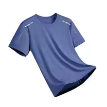 Chemise de course en soie glacée — T003 / M