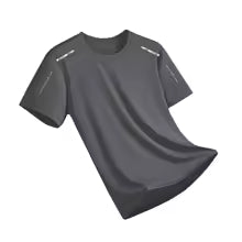 Chemise de course en soie glacée — T004 / M