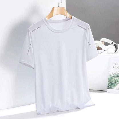 Chemise de course en soie glacée