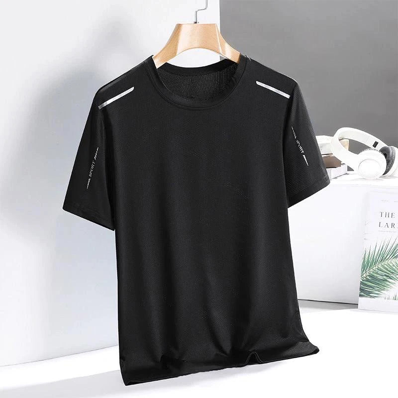 Chemise de course en soie glacée