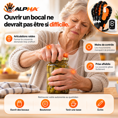 Gant de rééducation pour la main
