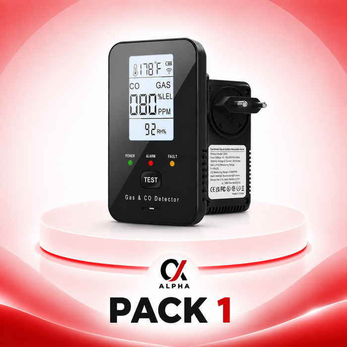 ALPHA - Détecteur de CO 4 En 1