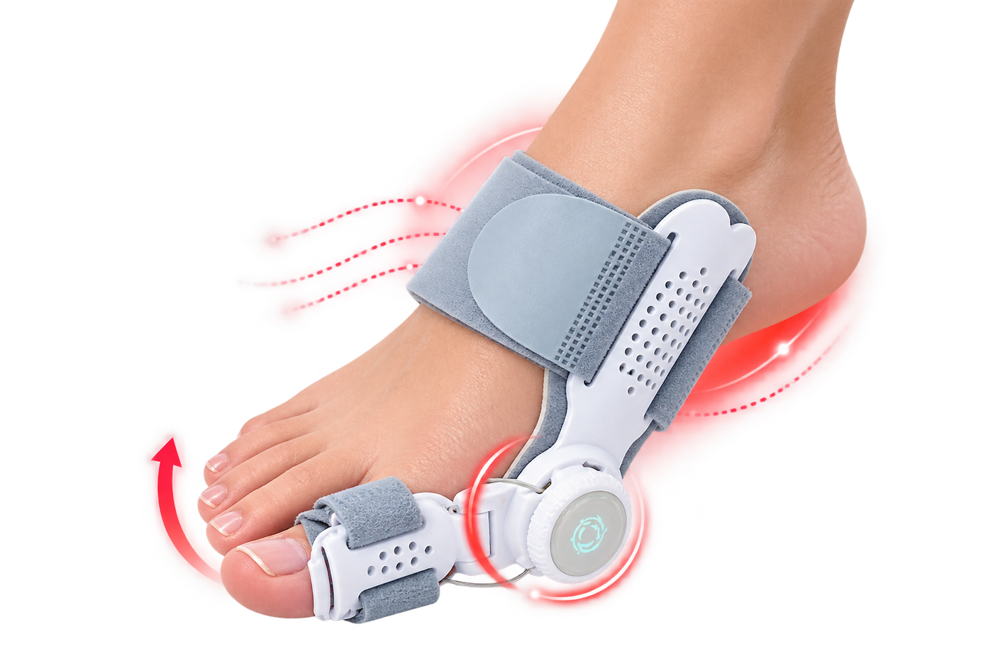 Pied présentant un hallux valgus